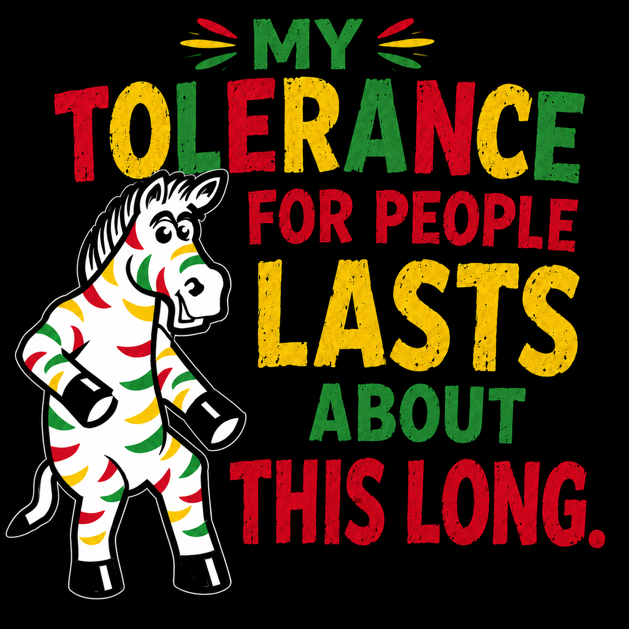 "My Tolerance" Unisex T-Shirt