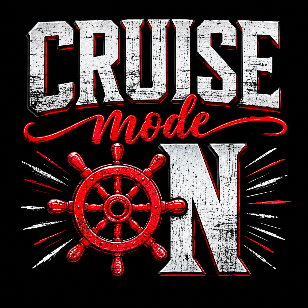 Cruise Mode On - Unisex T-Shirt