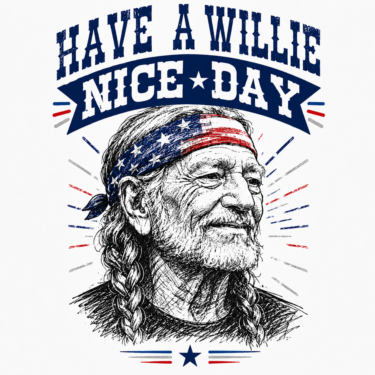 "Have a Willie Nice Day" Unisex T-Shirt