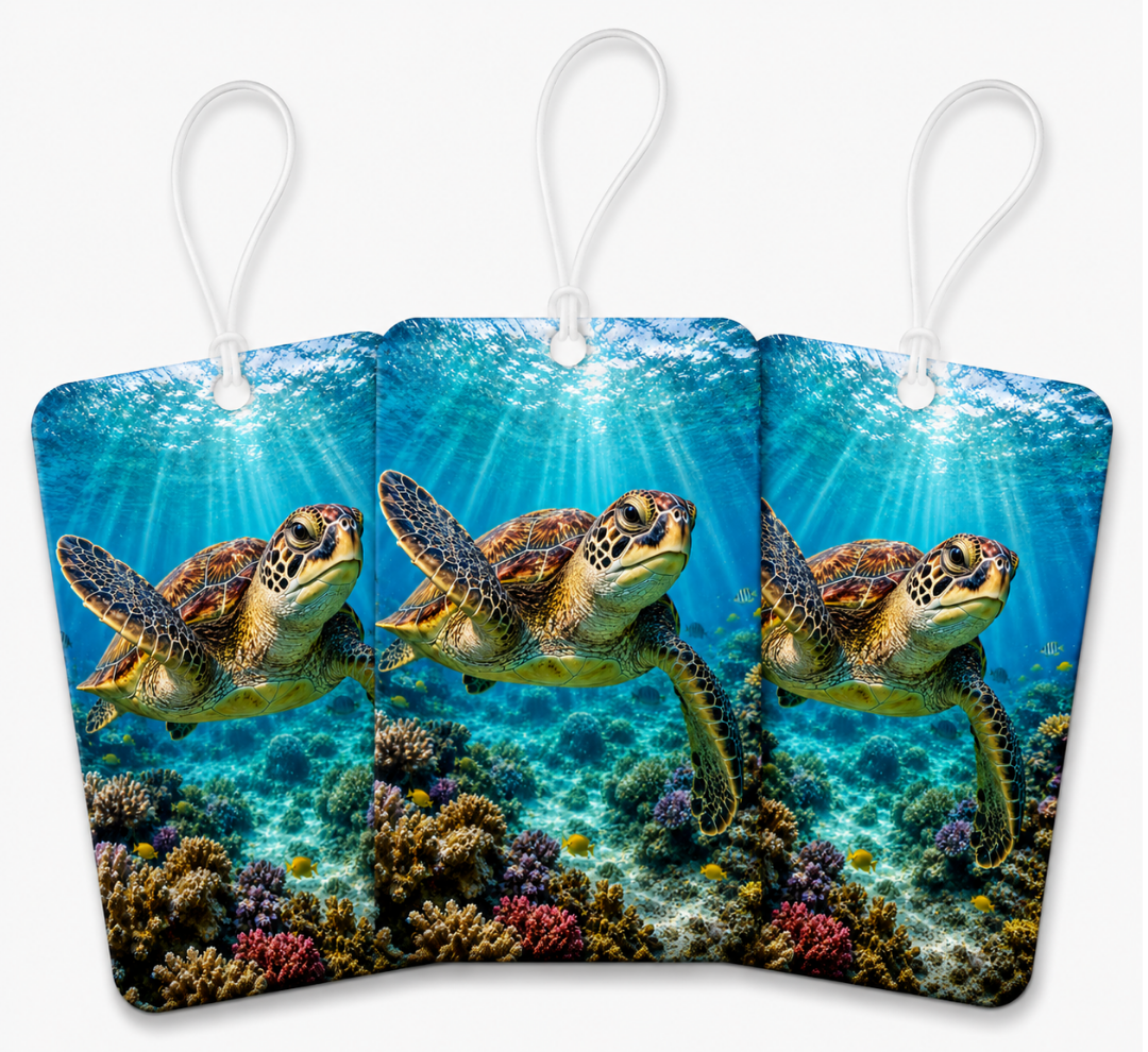 Gentle Sea Turtle Air Freshener (3-Pack)