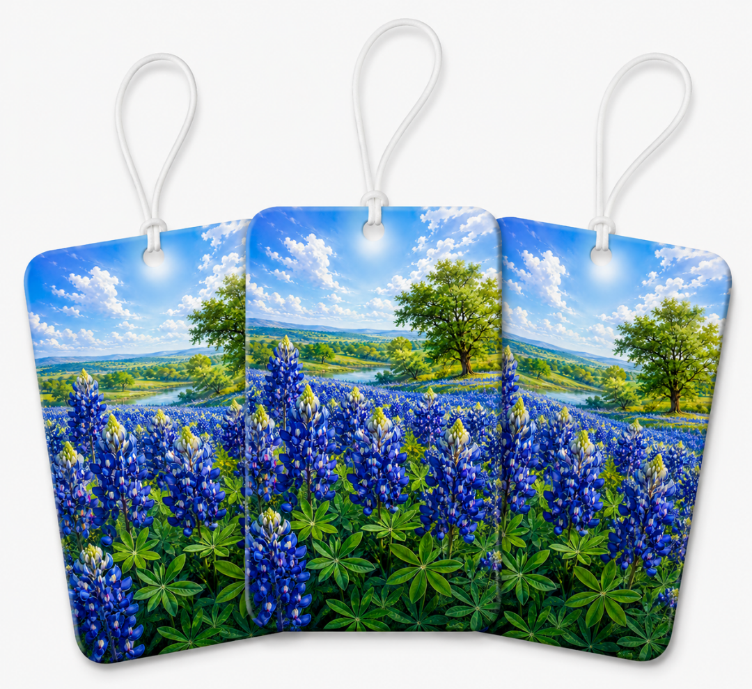 Texas Bluebonnet Field Air Freshener (3-Pack)