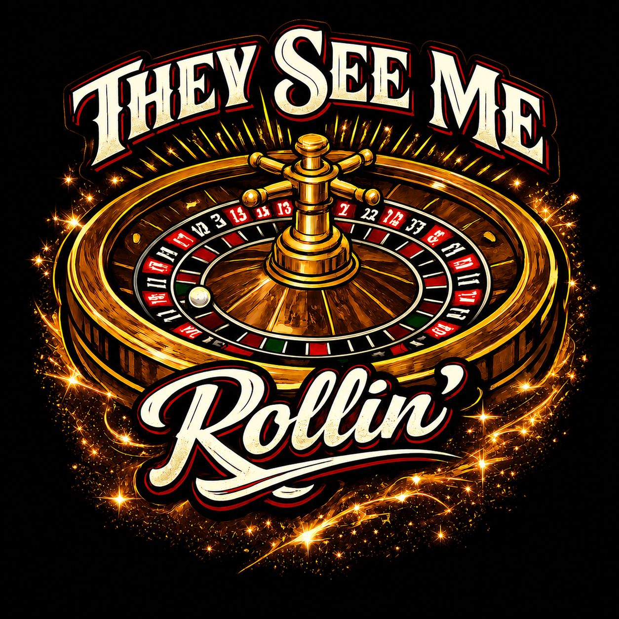 "They See Me Rollin'" Unisex T-Shirt