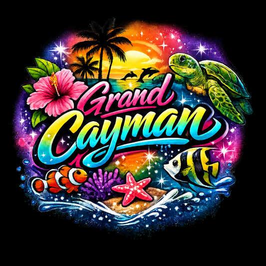 "Grand Cayman" Tropical Paradise Unisex T-Shirt