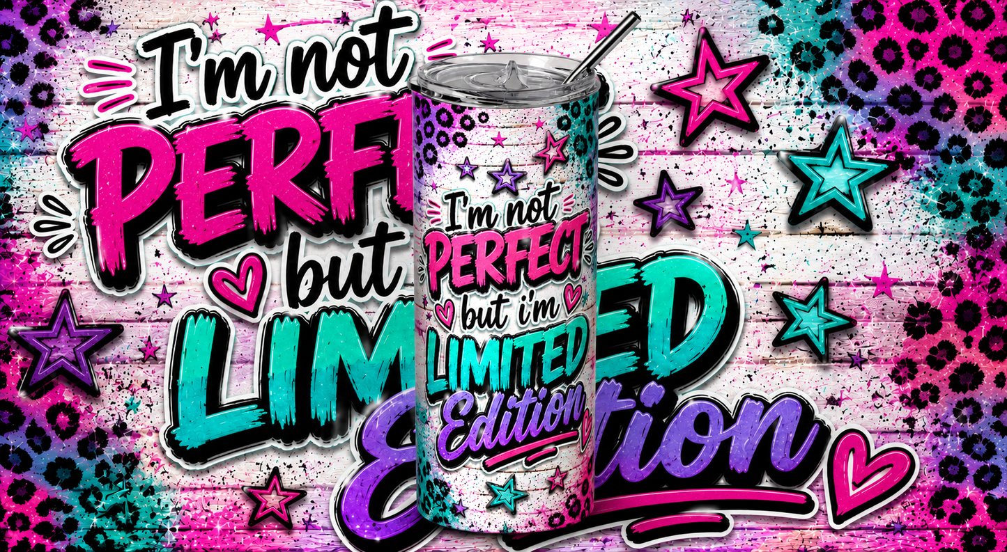One-of-a-Kind Vibe: "Limited Edition" 20oz Skinny Tumbler