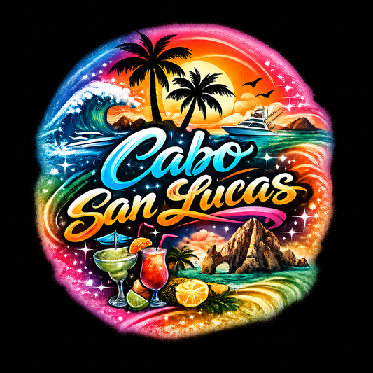 "Cabo San Lucas" Tropical Paradise Unisex T-Shirt
