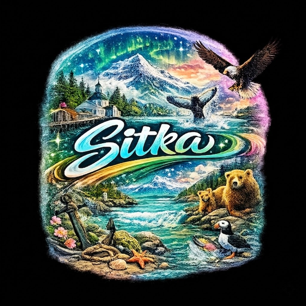 "Sitka" Alaskan Beauty Unisex T-Shirt