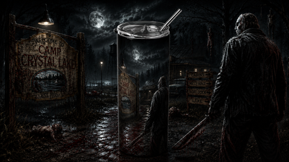 Friday Night Fright: Camp Crystal Lake 20oz Skinny Tumbler