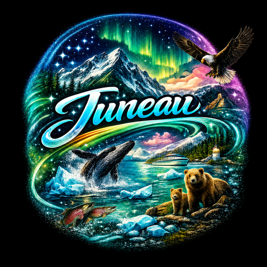 Juneau" Alaskan Beauty Unisex T-Shirt