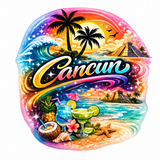 "Cancun" Tropical Paradise Unisex T-Shirt
