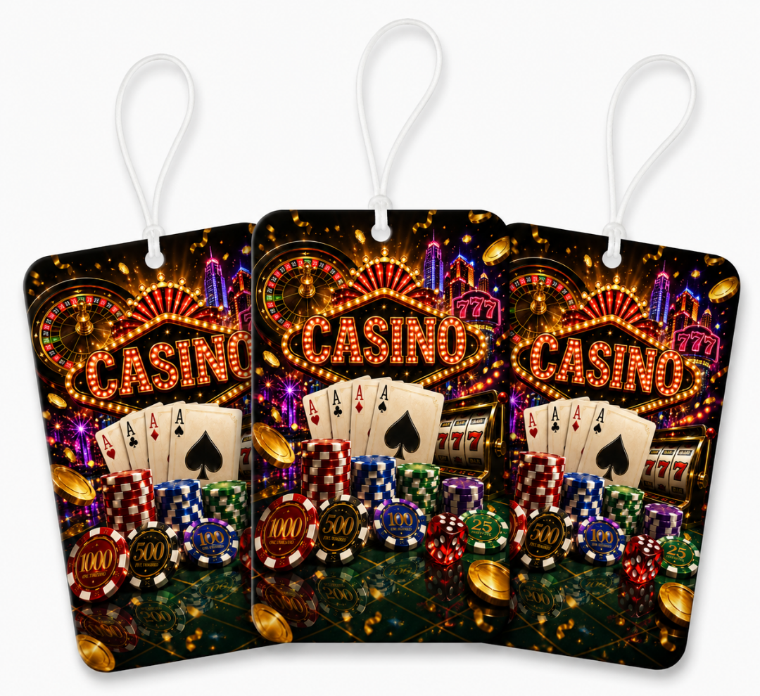 Casino Night Air Freshener (3-Pack)