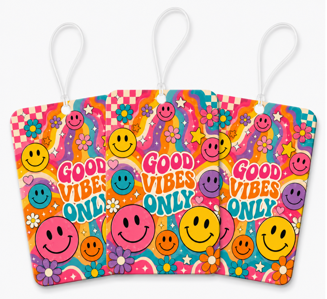 Good Vibes Only Air Freshener (3-Pack)
