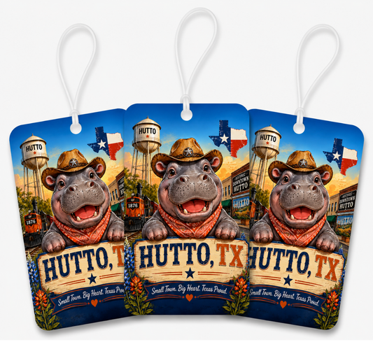 Hutto Texas Pride Air Freshener (3 Pack) product image - Airfreshener Hutto Texas Pride 49f9
