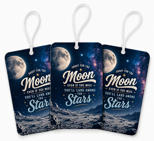 Shoot For The Moon Air Freshener (3 Pack) product image - Airfreshener Shoot For Moon