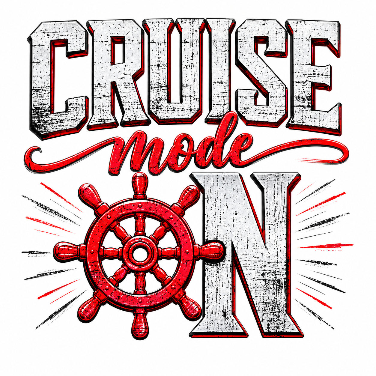 Cruise Mode On - Unisex T-Shirt