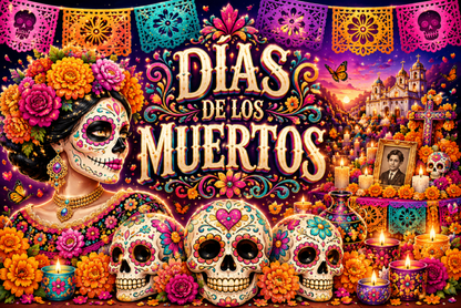 Eternal Remembrance: Días de los Muertos 20oz Skinny Tumbler
