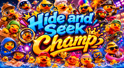 Hide and Seek Champ: Ultimate Cruising Duck 20oz Skinny Tumbler