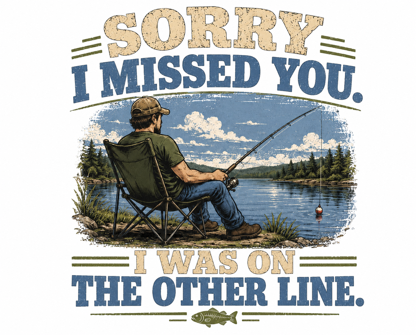 "On The Other Line" Unisex T-Shirt