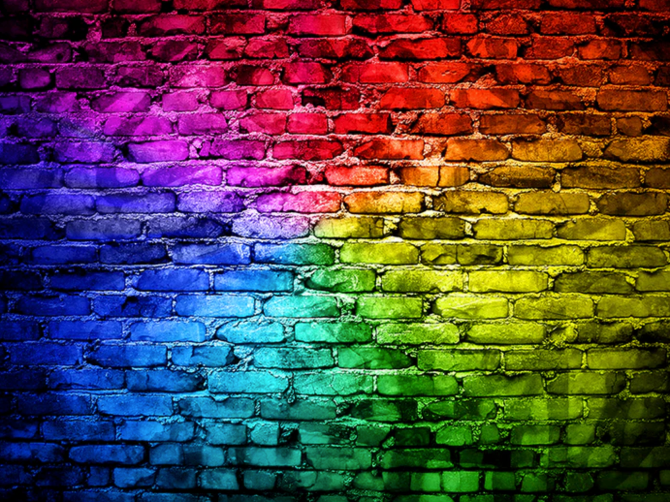 Vibrant Urban Street: Rainbow Brick Wall 20oz Skinny Tumbler