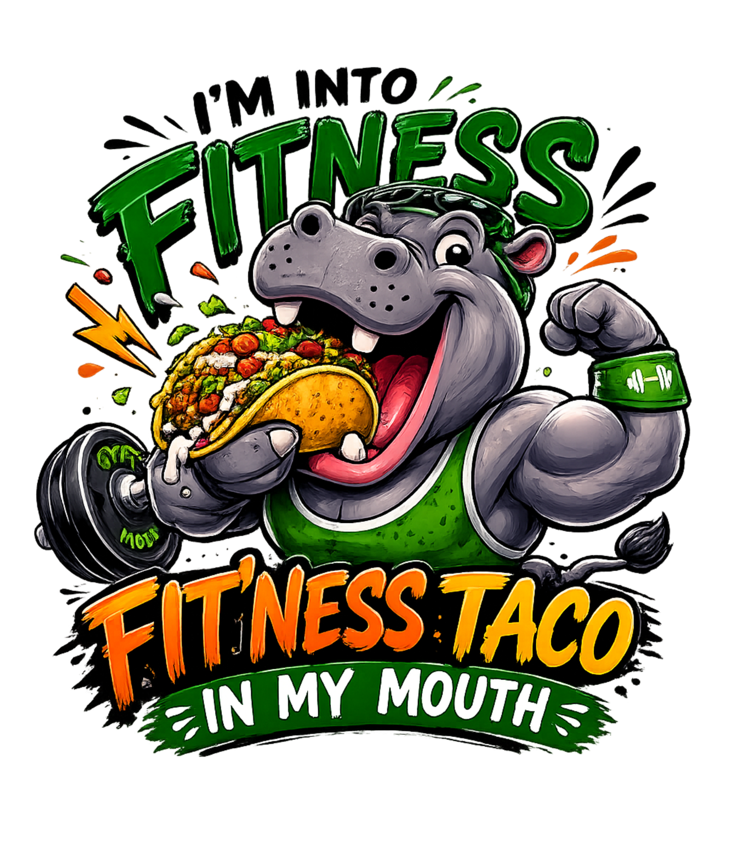 "Into Fitness" Unisex T Shirt white shirt mockup - Into Fitness Unisex