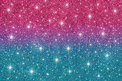 Pink & Teal Ombré Glitter Sparkle 20oz Skinny Tumbler tumbler product image - Pink Teal Ombre Glitter Sparkle