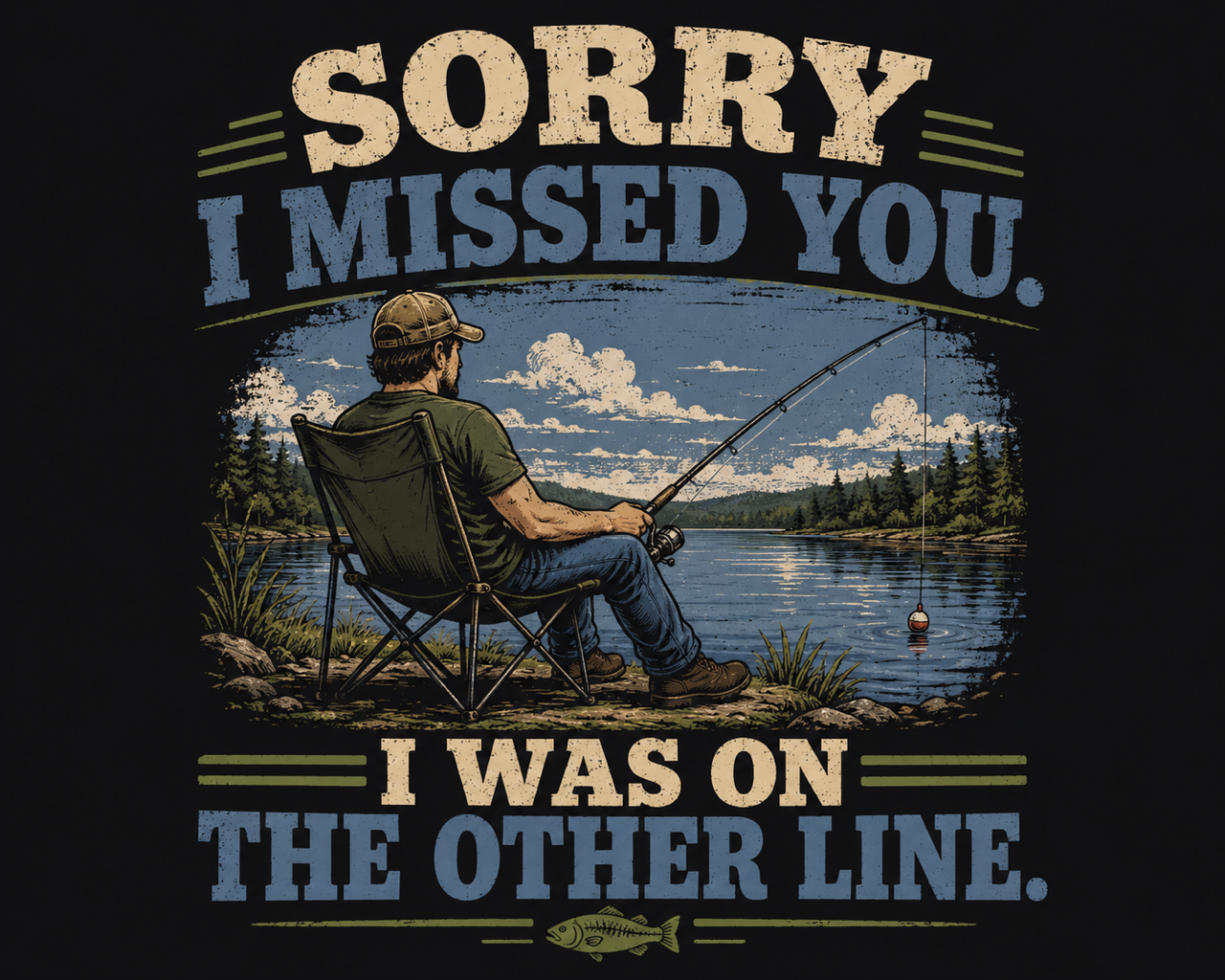 "On The Other Line" Unisex T-Shirt