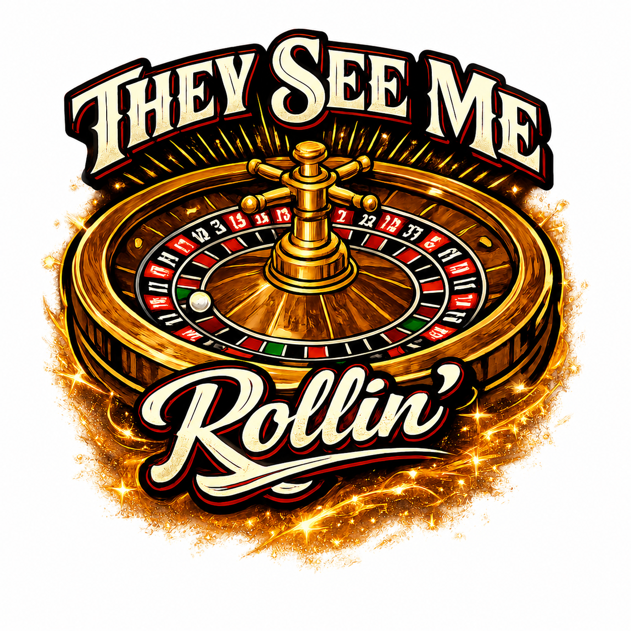 "They See Me Rollin'" Unisex T-Shirt